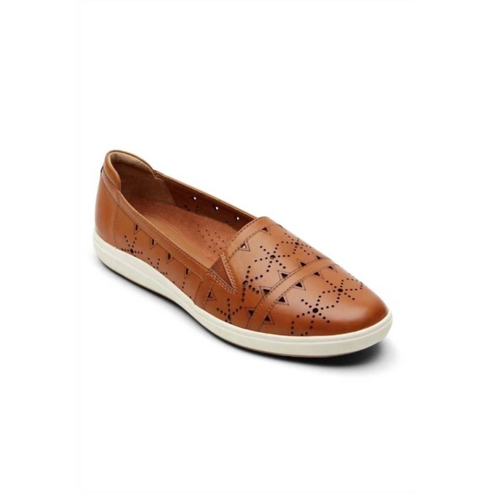 NEW COBB HILL Bailee Slip On Leather Tan‎